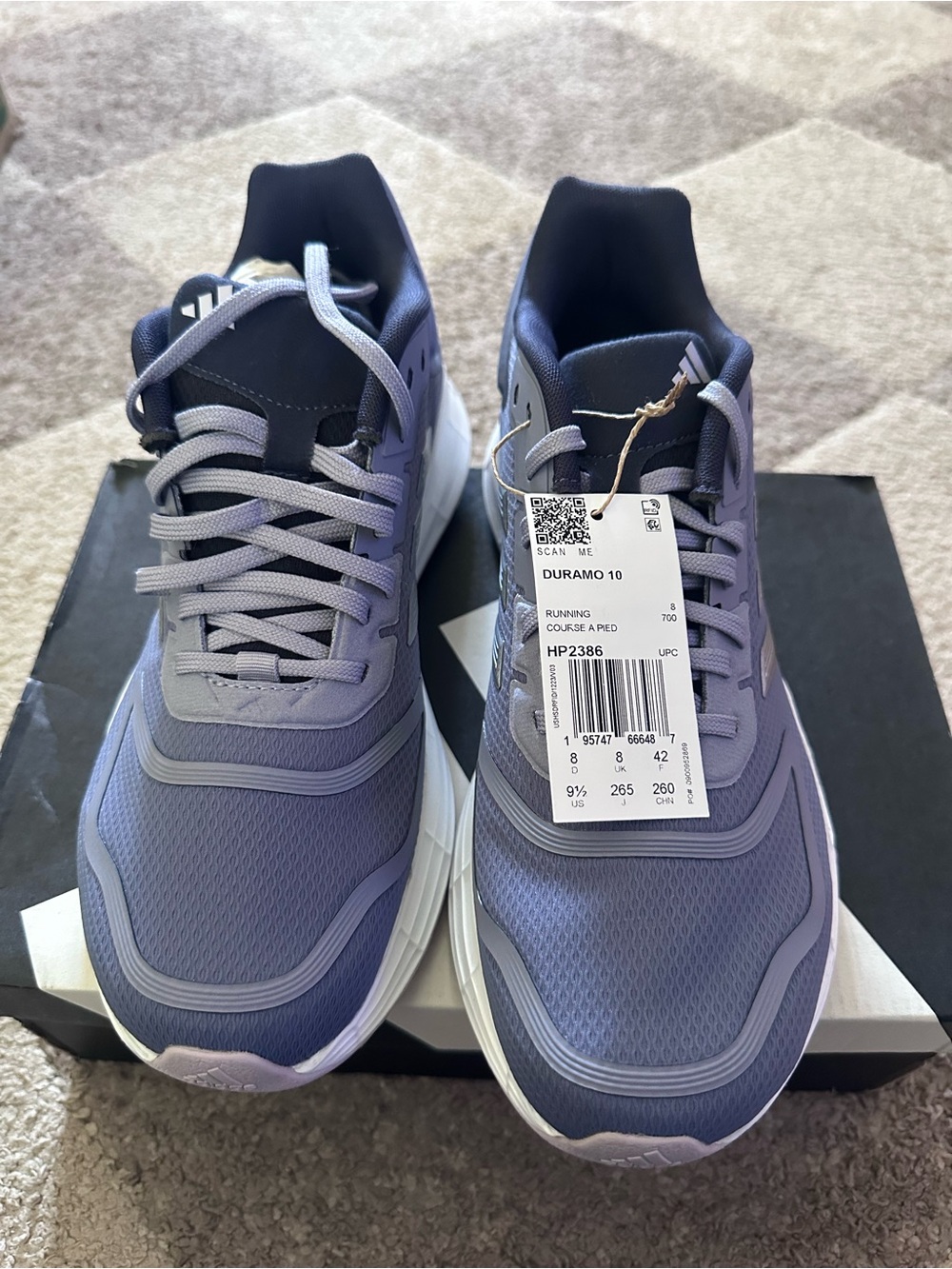Adidas Duramo 10 Women's Running Shoes Purple HP2386